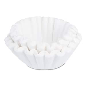 Brewer Coffee Filters, 10 Cup Size, Basket, 500 / Bag, 2 Bags / Carton