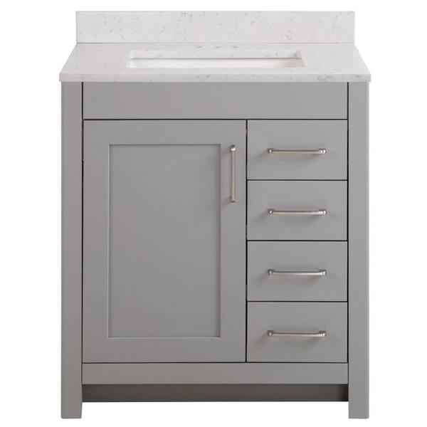 Home Decorators Collection Westcourt 31, Homedepot Bathroom Cabinets With Sink
