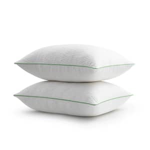 Martha Stewart Spa-Like Comfort Memory Foam Cluster Bed Pillows, Standard/Queen, 2-Pack