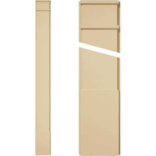 2 in. D x 10 in. W x 102 in. L Primed Polyurethane Pilaster 1- Pack