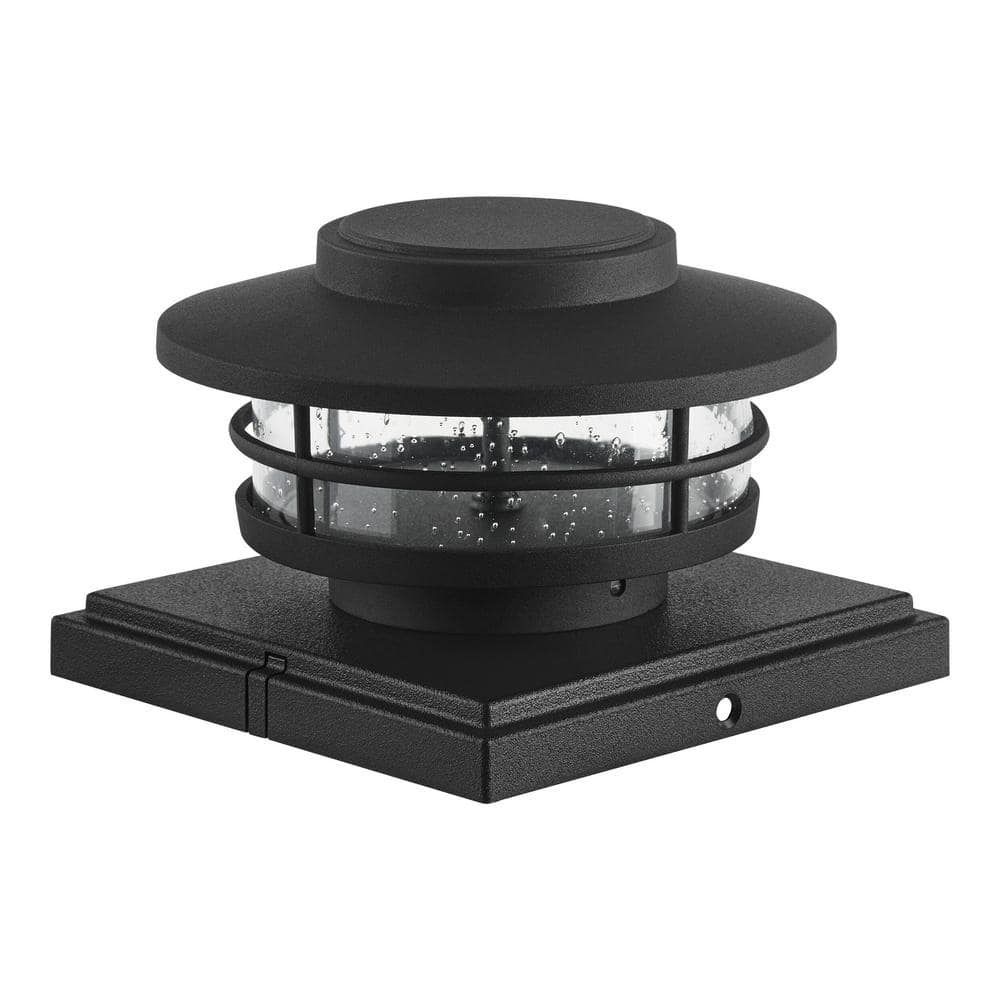 Hampton Bay Marion 25Watt Equivalent Black Low Voltage LED Outdoor
