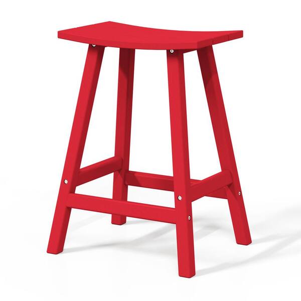 WESTIN OUTDOOR Franklin Red 24 in. Poly HDPE Fade Resistant