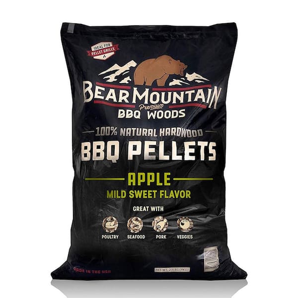Unbranded 40 lbs. Premium All Natural Hardwood Apple Smoker Pellets,