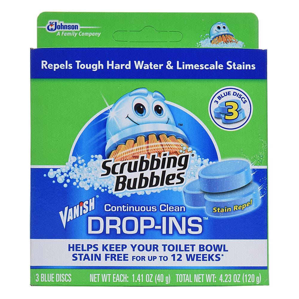 Scrubbing Bubbles 1.34 oz. Rainshower Toilet Cleaning Gel 315410 - The Home  Depot