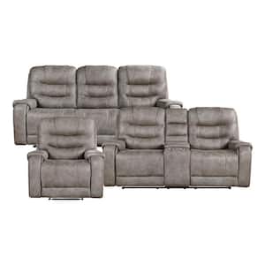 Lazzara Austin 87.5 in. W Pillow Top Arm Microfiber Rectangle