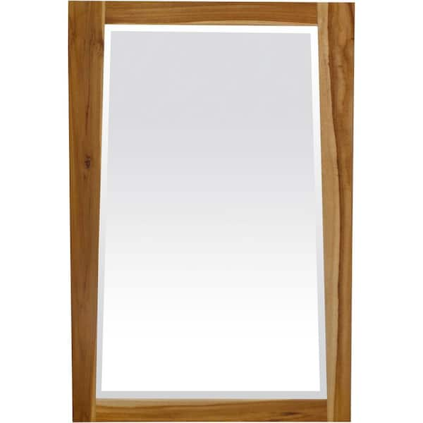 EcoDecors Significado 36 in. L Teak Vanity Cabinet Only in Natural Teak  ST-BT-36-1 - The Home Depot