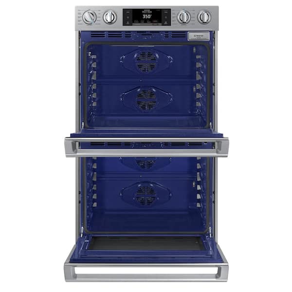 Buy 30 in. Double Electric Wall Oven with Steam Cook, Flex Duo and Dual