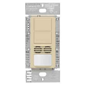 Maestro Dual-Circuit Dual-Tech Motion Sensor Switch, 6-Amp/Single Pole, Ivory (MS-A202-IV)