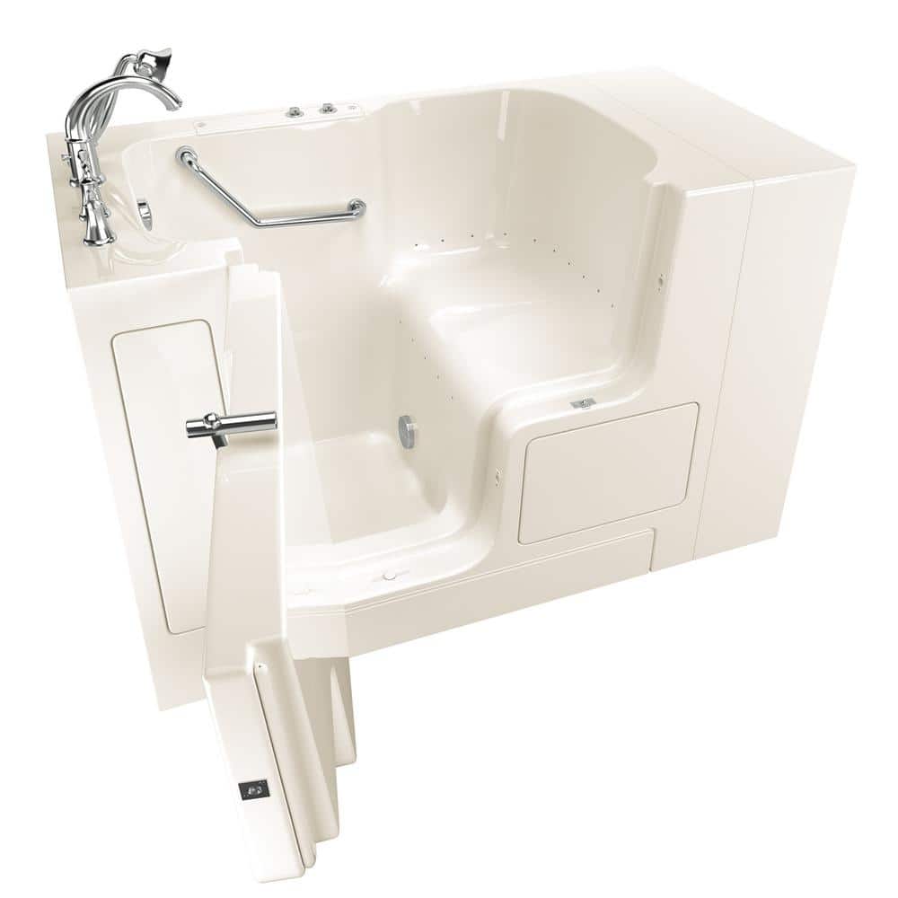 Gelcoat Value Series 52 in. x 32 in. Left Hand Touch Control Walk-In Air Ba