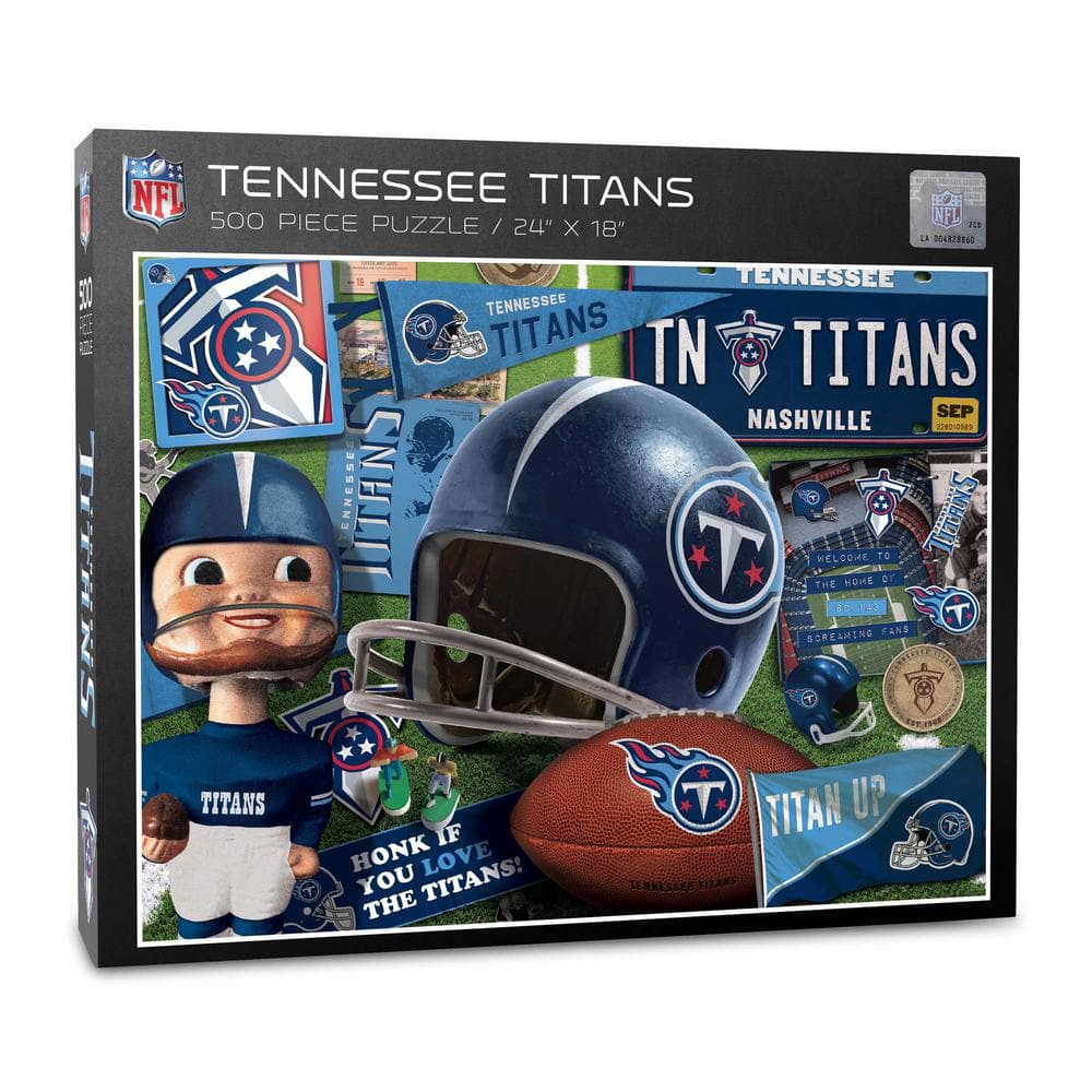 YouTheFan NFL Tennessee Titans Retro Series Puzzle (500-Pieces) 0951513 -  The Home Depot