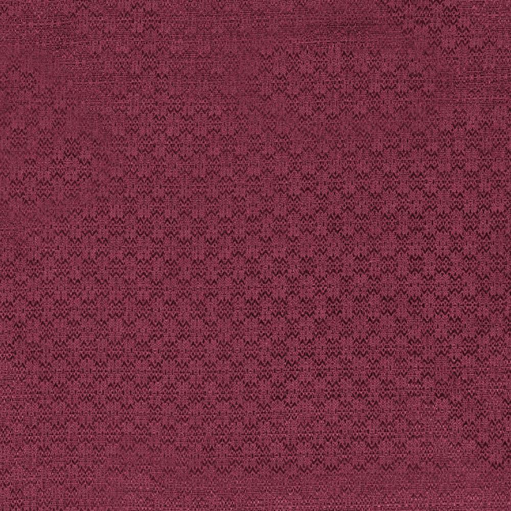 Burgundy Polyester Blackout Rod Pocket Curtain Panel