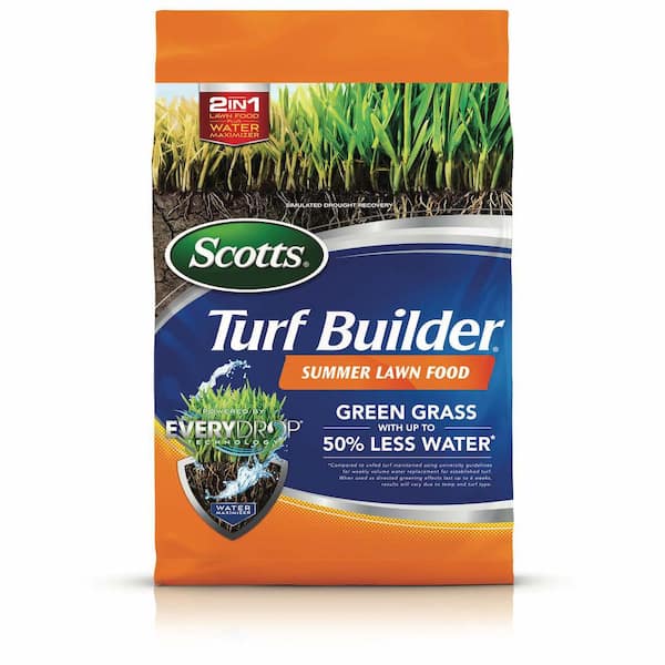 Scotts Turf Builder 9.42 lbs. 4,000 sq. ft. Summer Lawn Fertilizer Plus Water Maximizer