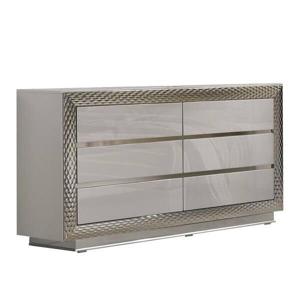 white christmas dresses Horizon Six Drawer Dresser main image 1