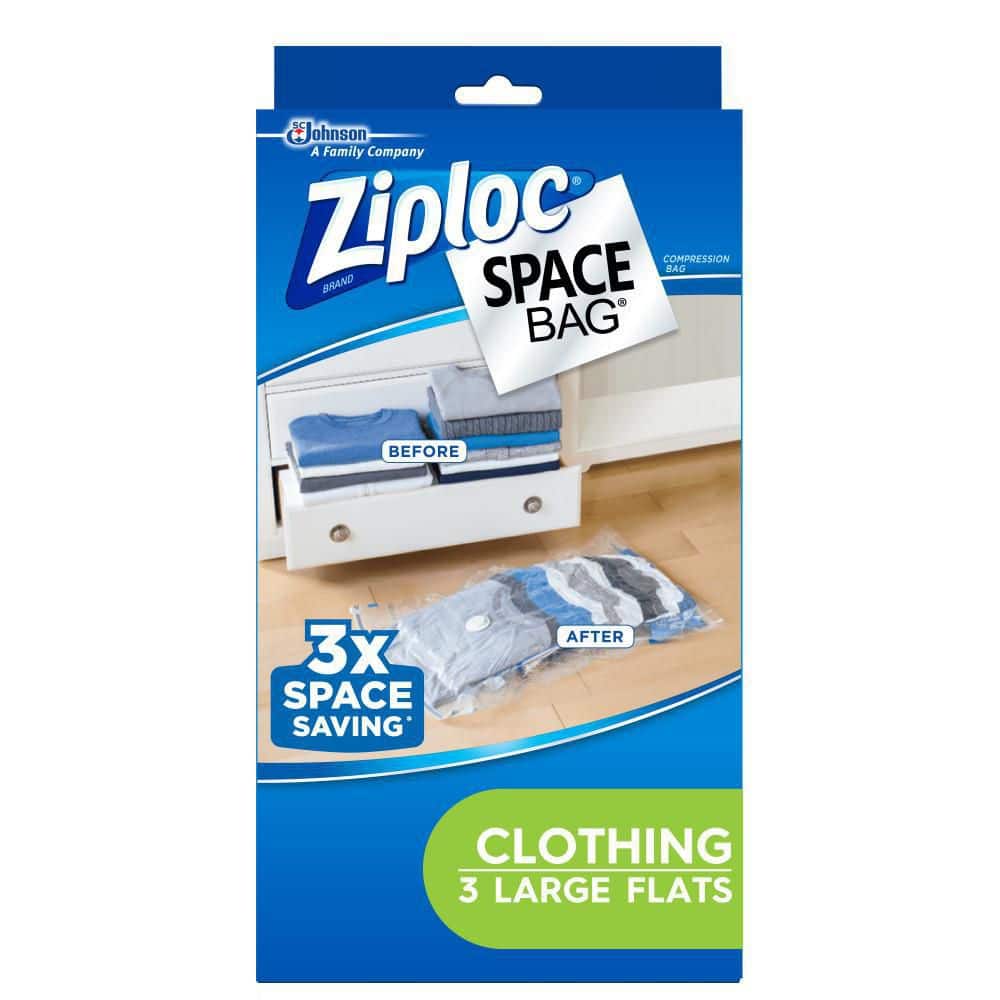ziploc space storage bags