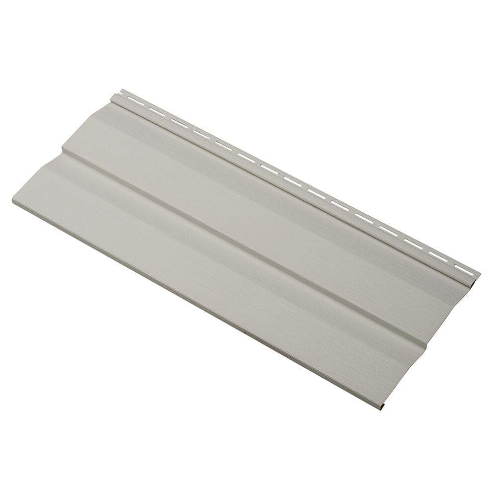 Take Home Sample Transformations Double 4.5 in. x 24 in. Dutch Lap Vinyl Siding in Pewter price history on PriceWatchPro