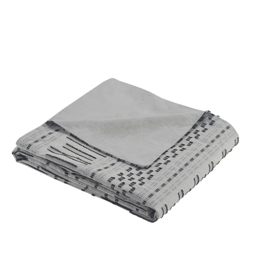 Nordic Cotton Jacquard King/Cal King Bedspread Cover Set