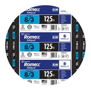 Southwire 100 ft. 10/3 Solid Romex SIMpull CU NM-B W/G Wire Pink