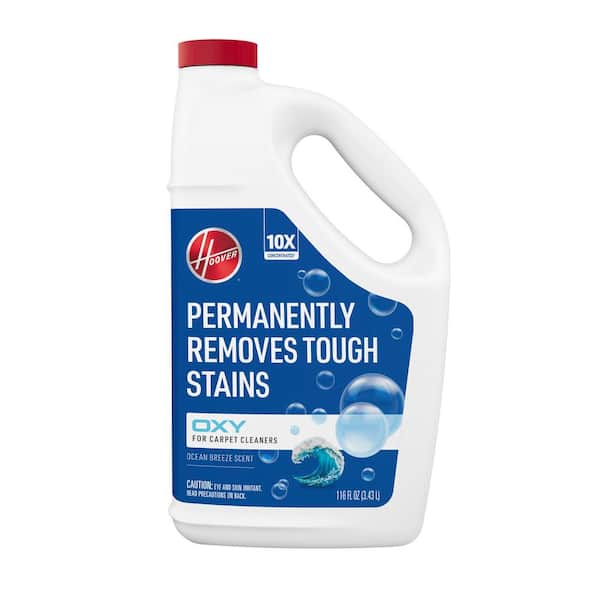 116 oz. Oxy Carpet Cleaner Solution, Ocean Breeze Scent Carpet Formula, Colored Stain Remover for Carpet and Upholstery