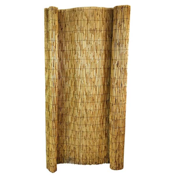 Master Garden Products 72 in. H x 168 in. W Natural Bamboo Reed Garden Fence