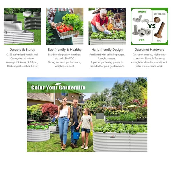 Raised Planter Plan, 8'x3' Veggie Planter Box With Stand Plan, Outdoor  Planter, Raised Garden Bed Plan, Wood Planter (Download Now) 