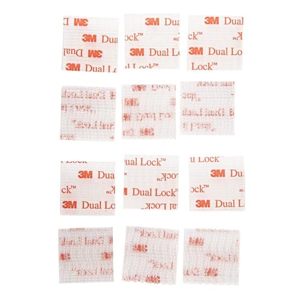 1 in. x 1 in. Extreme Fasteners, 12 Squares, 6 Sets