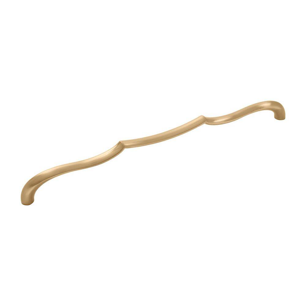 Trellis Collection Pull 12 in. Center to Center Champagne Bronze Arch Cabinet Pull price history on PriceWatchPro