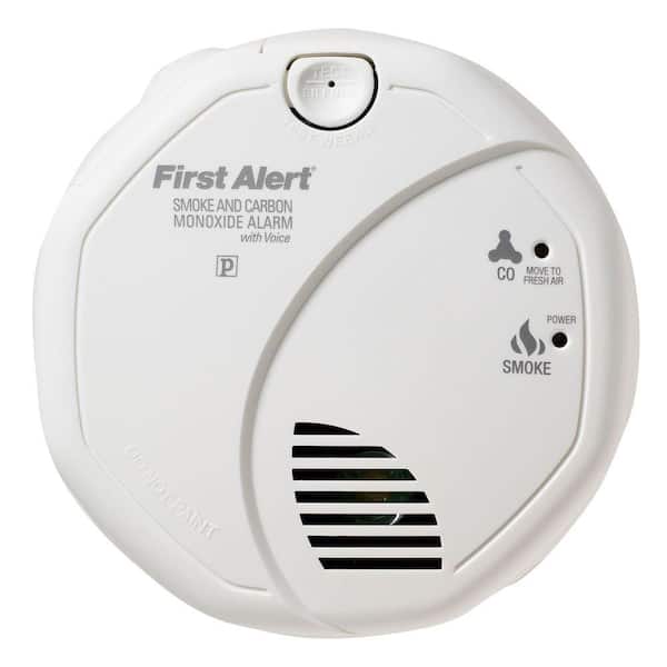 First Alert Battery Operated Smoke and Carbon Monoxide Alarm with Voice Alert