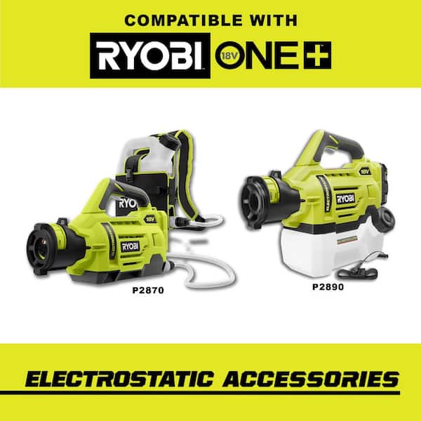 RYOBI ONE+ 18V Electrostatic and Gal Sprayers