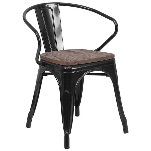 Carnegy Avenue Black Side Chair