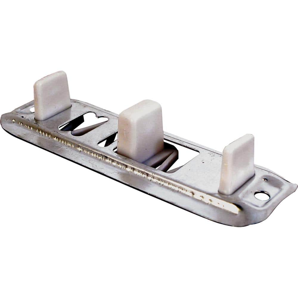Adjustable Stamped Steel Closet Door Floor Guide