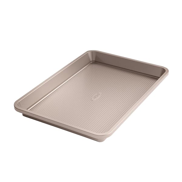 USA Pan Bakeware Cookie Sheet, Large, Warp Resistant Nonstick Baking Pan,  Made in the USA from Aluminized Steel,Silver
