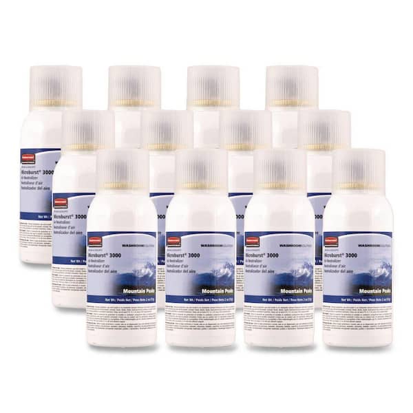 2 oz. Aerosol Mountain Peaks Microburst 3000 Refill (12-Carton)