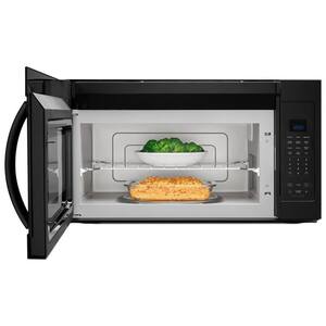 1.9 cu. ft. Over the Range Microwave in Black with Sensor Cooking and Steam