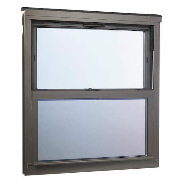 TAFCO WINDOWS 31.5 In. X 59.25 In. Double Hung Aluminum Window With Low ...