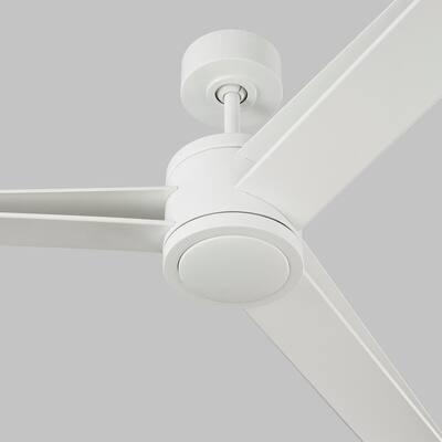 Monte Carlo 52in Ceiling Fan 10W LED Light Kit Remote Control White 5SLR52WHD-V1 Monte Carlo 52in Ceiling Fan 10W LED Light Kit Remote Control White 5SLR52WHD-V1