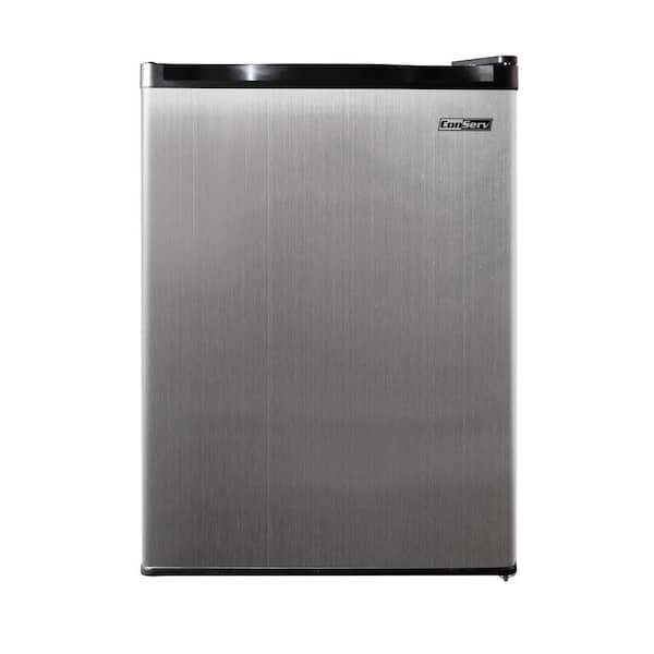 ConServ 4.5 cu.ft. Compact Refrigerator in Stainless with Reversible Door