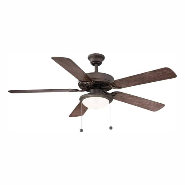 PRIVATE BRAND UNBRANDED Trice 52 in. LED Espresso Bronze Ceiling Fan