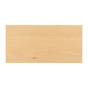 3/4 in. x 12 in. x 24 in. Edge-Glued Oak Hardwood Board