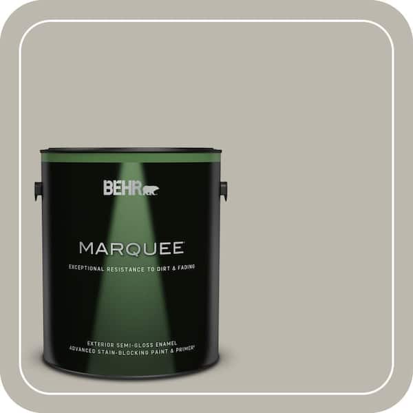 BEHR MARQUEE 1 gal. Home Decorators Collection #HDC-NT-06G Glasgow Fog Semi-Gloss Enamel Exterior Paint & Primer