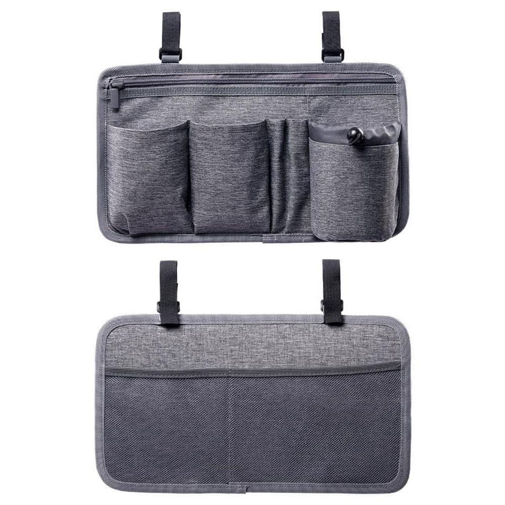 2-Pack Universal Walker Side Bag Folding Walker Organizer Caddy Pouch Waterproof Double-Sided Storage with Cup Holder price history on PriceWatchPro