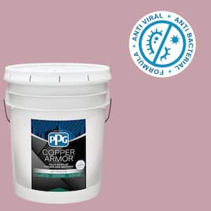 5 gal. PPG1049-4 Lighthearted Rose Eggshell Antiviral and Antibacterial Interior Paint with Primer