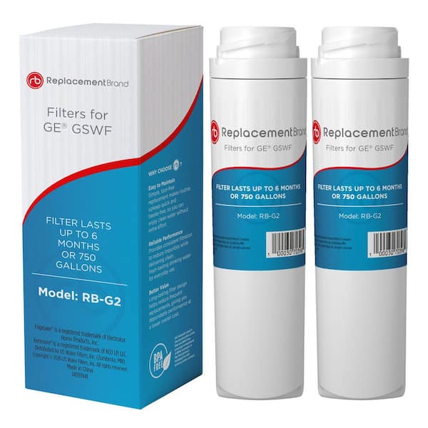 GSWF Comparable Refrigerator Water Filter (2-Pack)