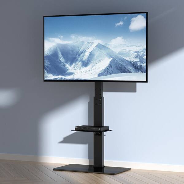 SKYSHALO TV Stand Mount Swivel Tall TV Stand for 32 in. to 85 in. TVs Height Adjustable Portable for Bedroom Living Room LDDSZJGDZXG85G9L8V0 0708 The Home Depot