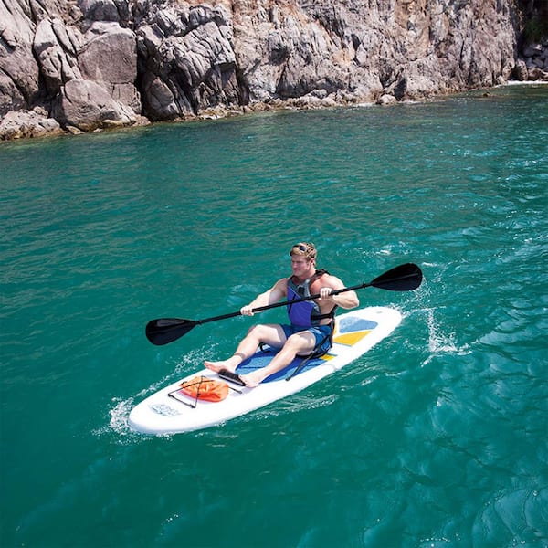Bestway Hydro-Force White Cap 10 ft. Inflatable Stand Up Paddle 