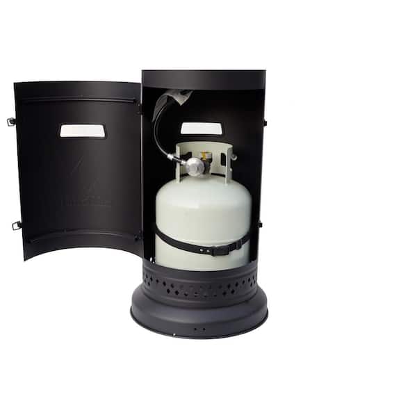 HotShot 46,000 BTU Bronze Rapid Induction Patio Heater with Large