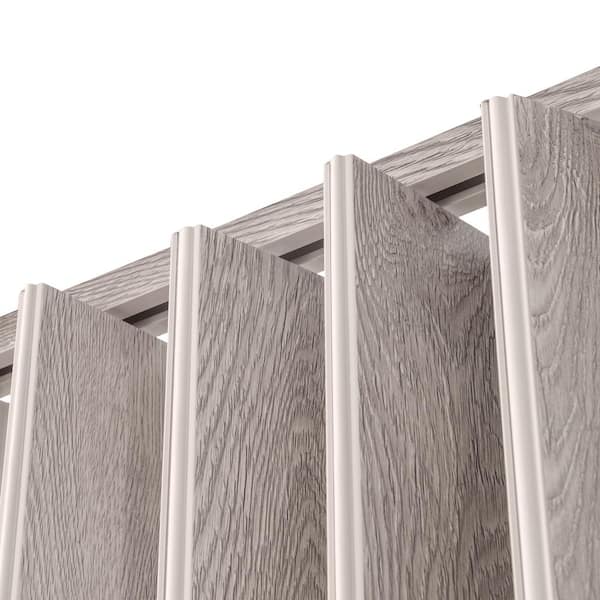 Everbilt Accordion Door Neptune American Oak 36 in. x 80 in