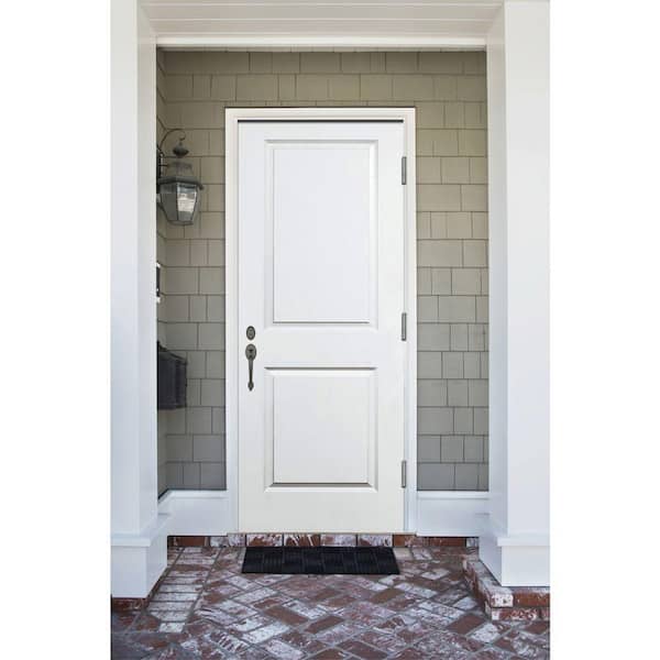 Element Series 2-Panel Square Primed Steel Prehung Front Door