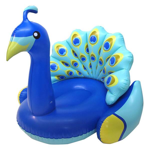 giant inflatable peacock