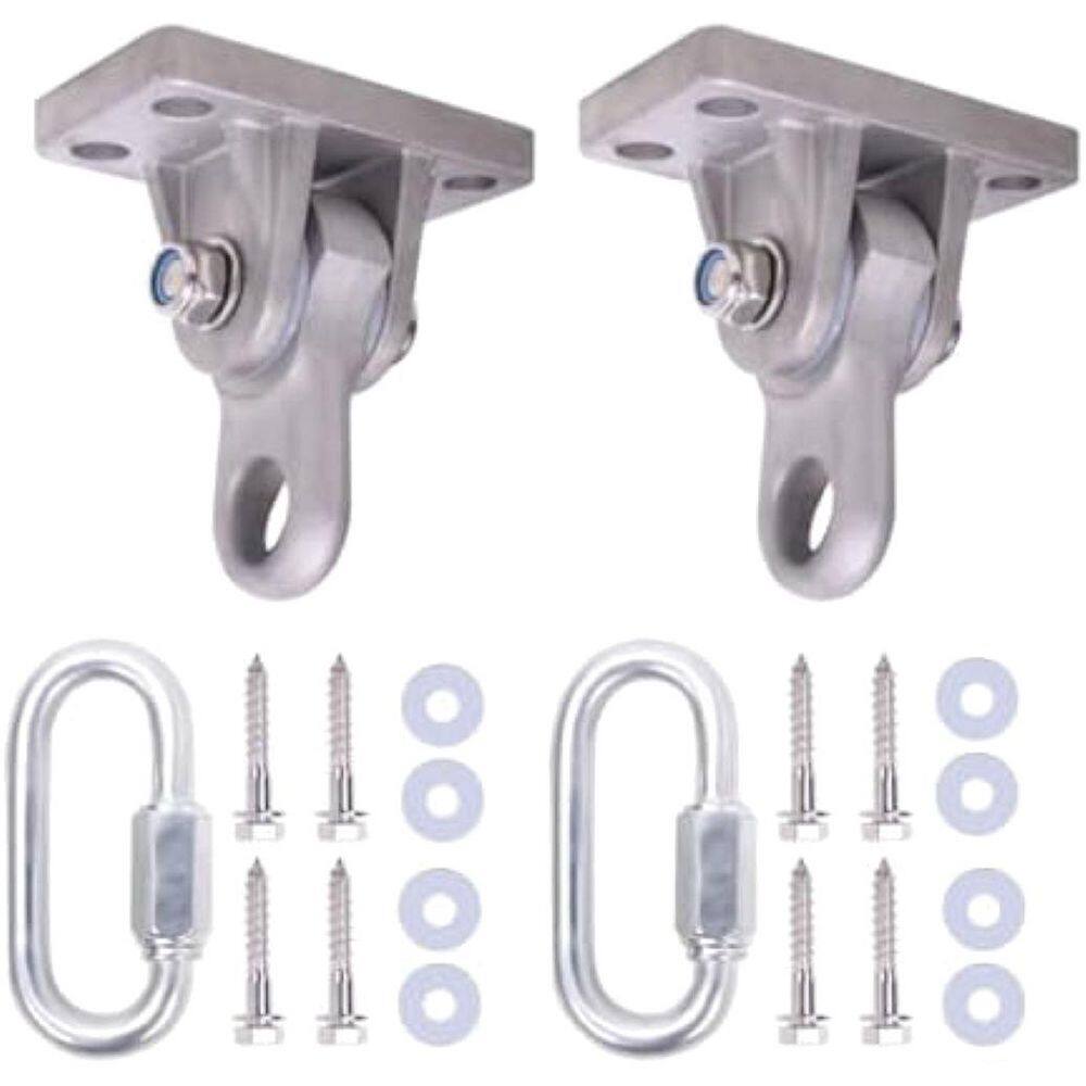 Heavy Duty Swing Set Brackets, Aluminum Alloy, Rust-Proof, 2-Pack for Indoor and Outdoor Use price history on PriceWatchPro