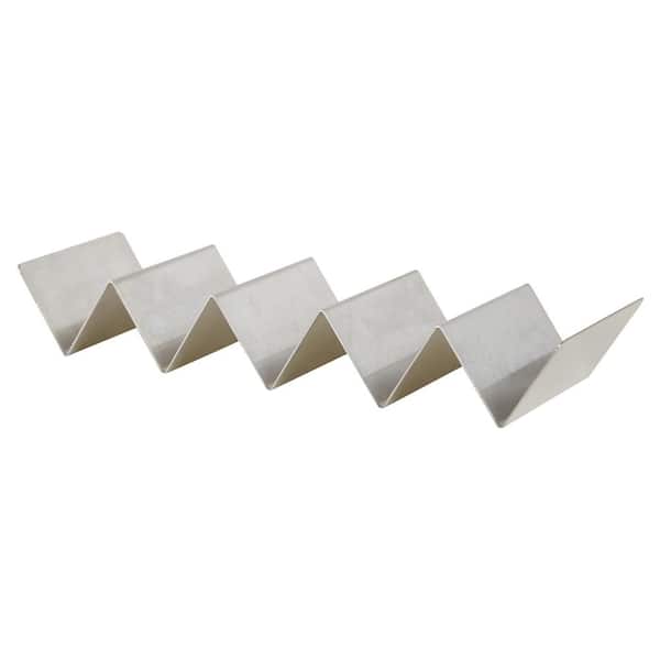 4-5 Slot Stainless Steel Divided Serving Dish Taco Holder